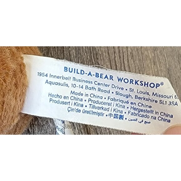 Build A Bear BABW Mini Brown Bunny Rabbit Plush Stuffed Animal Toy 6" - Picture 7 of 9